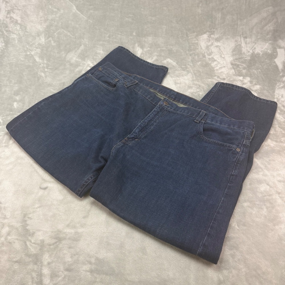 Levi Strauss 569 Jeans Mens W44 L30 Loose Fit Dark Wash Denim Casual Pants‎